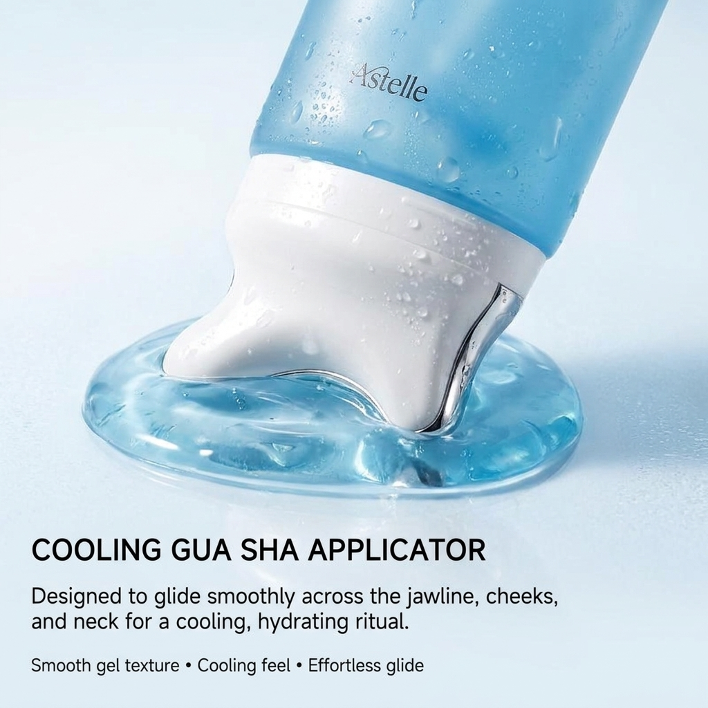 Astelle Sculpt & Hydrate Gua Sha Glass Cream